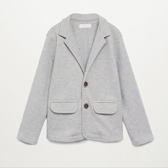 Mango Boy's Structured Textured Blazer - Picture 2 of 13